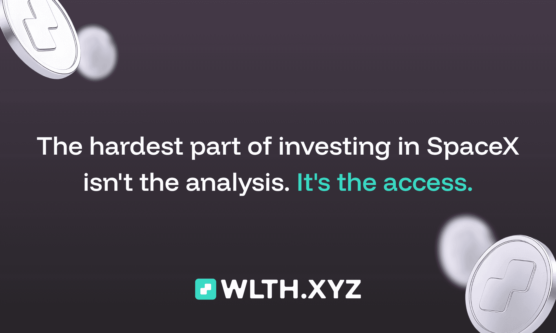 SpaceX, WLTH, and Why Serious Investors Can't Afford "Business as Usual" in 2026
