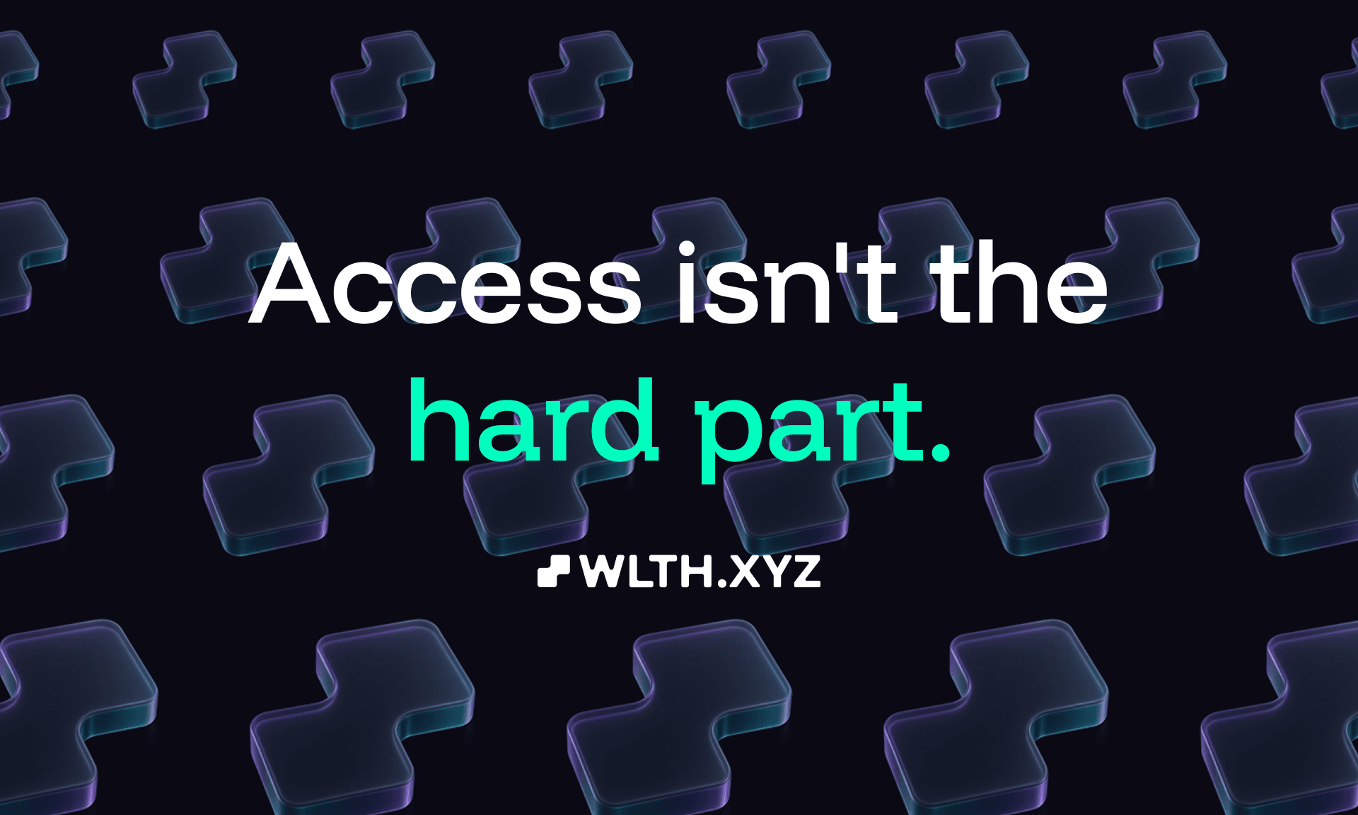 Access Isn't the Hard Part. Private-to-Public Ownership on WLTH